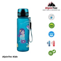Παγούρι Alpin tec Kids Mermaid Πετρόλ 500ml 1