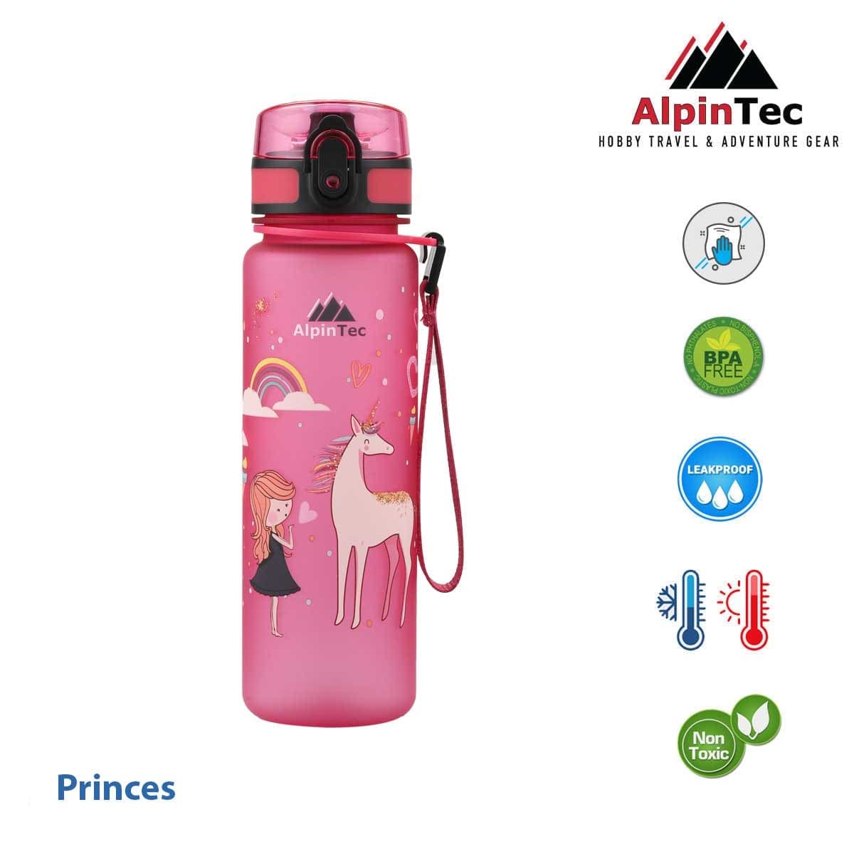 Παγούρι Alpin tec Kids Princess Ροζ 500ml