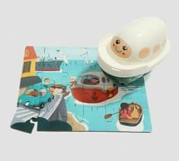 Top Bright, Παιδικό Puzzle Ατμόπλοιο 24pcs 1