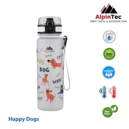 Παγούρι Alpin tec Kids Σκυλάκι Λευκό 500ml 1