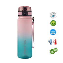 Παγούρι Alpin tec Kids Δίχρωμο Ροζ-Πετρόλ 500ml #5 1