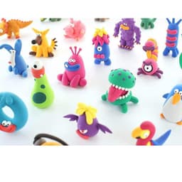 Hey Clay Monsters Πολύχρωμος πηλός 4