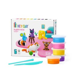 Hey Clay Fluffy Pets Πολύχρωμος πηλός 3
