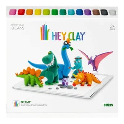 Hey Clay Dino Πολύχρωμος πηλός