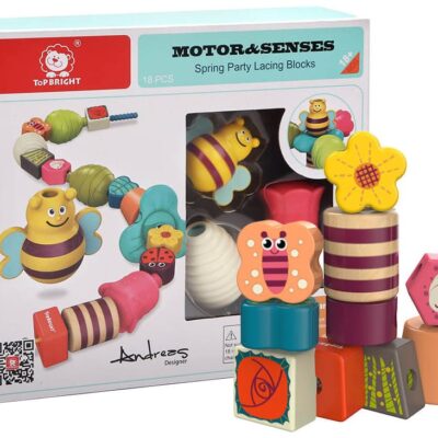 Top Bright, Spring Party Lacing Blocks